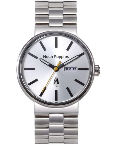 Hush Puppies Signature Watch Stainless Steel - Metallic