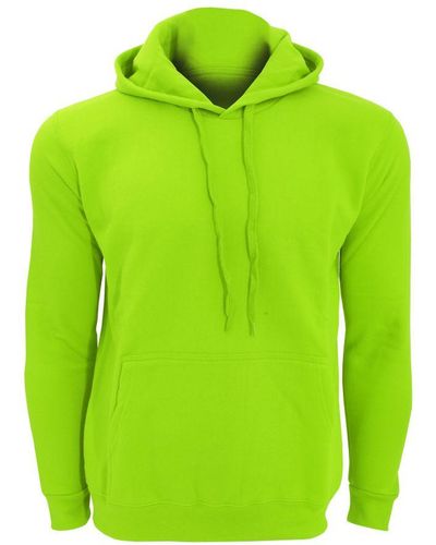 Sol's Snake Hooded Sweatshirt / Hoodie (Lime) - Green