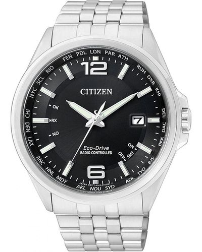 Citizen Silver Watch Cb0010-88e Stainless Steel - Metallic