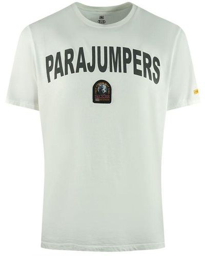 Parajumpers Buster Brand Logo T-Shirt - Grey