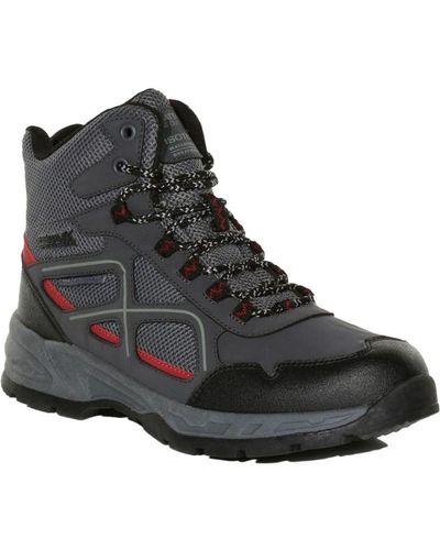Regatta Vendeavour Lace Up Waterproof Walking Boots - Black