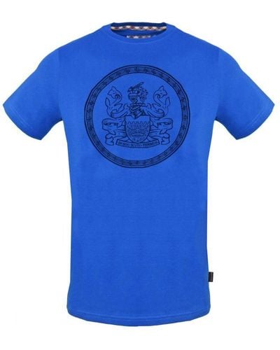 Aquascutum Circle Aldis-logo Blauw T-shirt