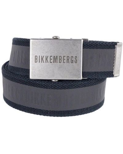 Bikkembergs Cotton Belt With Classic Design - Blue