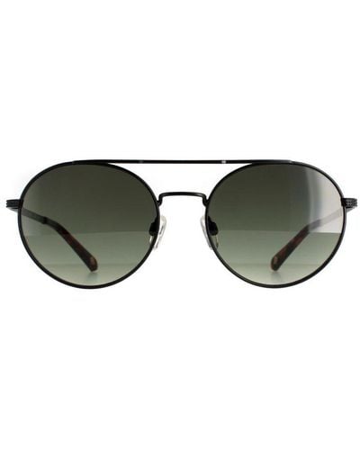 Ted Baker Round Tb1531 Warner Sunglasses Metal - Brown