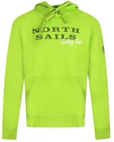 North Sails Sailing Team Hoodie Cotton - Green