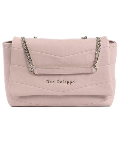 Dee Ocleppo Shoulder Bag Margot Pink Leather