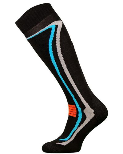 Comodo Merino Wool Ski Socks - Black