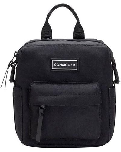 Consigned Lamont Xs Front Pocket Backpack - Blue