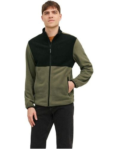 Jack & Jones Fleece Jacket Long Sleeve - Green