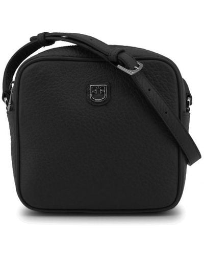 Furla Adjustable Leather Across-body Bag - Black