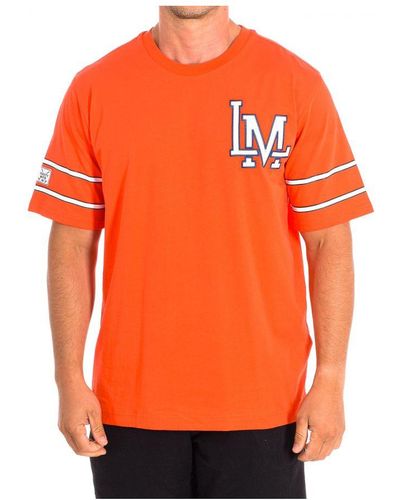 La Martina Short Sleeve T-Shirt Tmr316-Js206 - Orange