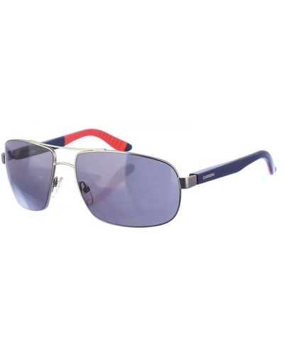 Carrera Rectangular Metal Sunglasses 8003 - Blue