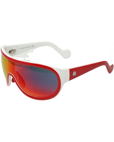 Moncler Ml0047 68C 00 Sunglasses - Red