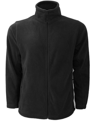 Russell Full Zip Outdoor Fleece Jacket () - Black