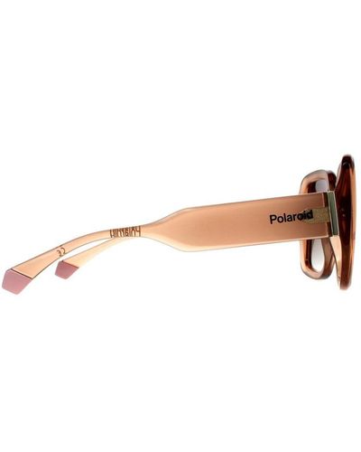 Polaroid Square Gradient Polarized Sunglasses - Natural