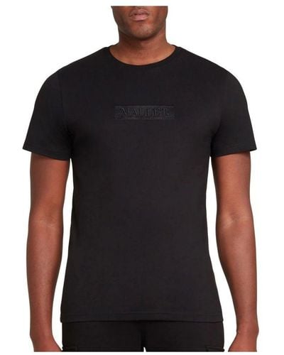 Mallet Men's Jasper Box T-shirt In Black - Zwart