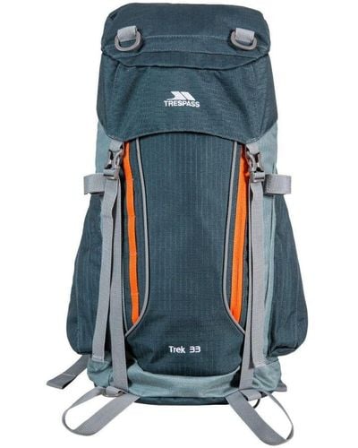 Trespass Trek 33 Rucksack/Backpack (33 Litres) - Blue