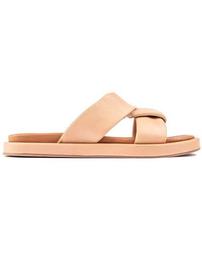 Sole Nelly Slide Sandals - White