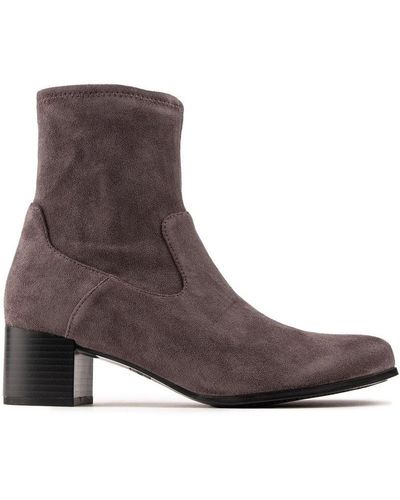 By Caprice Inside Zip Boots - Brown