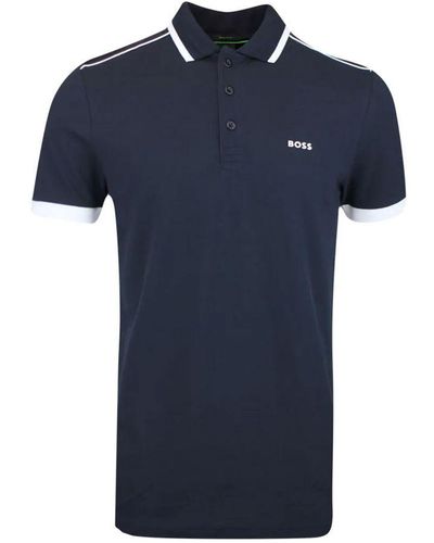BOSS Boss Paddy 1 Polo Shirt Dark - Blue