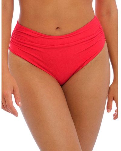 Fantasie 502771 Almeria Full Bikini Brief Elastane - Red