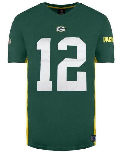 Fanatics Aaron Rodgers 12 Bay Packers Shirt - Green