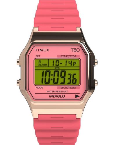 Timex T80 Watch Tw2W44000 - Pink