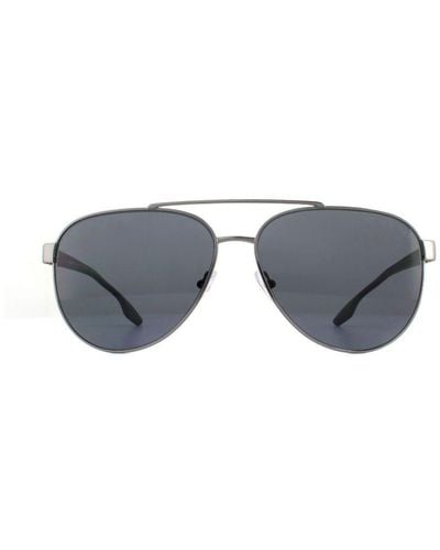 Prada Sunglasses Ps54Ts 5Av5Z1 Gunmetal Polarized - Blue
