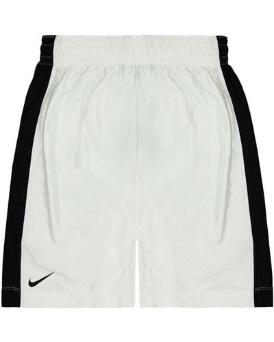 Nike Dri-Fit Supreme Basketball Shorts Stretch Bottoms 119803 100 - White