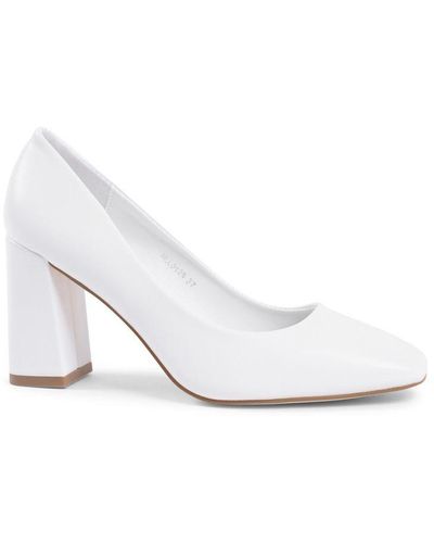 19V69 Italia by Versace Pump Leather - White