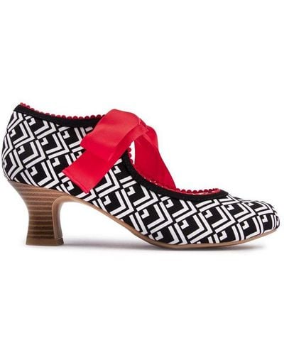 Ruby Shoo Peyton Shoes - Red