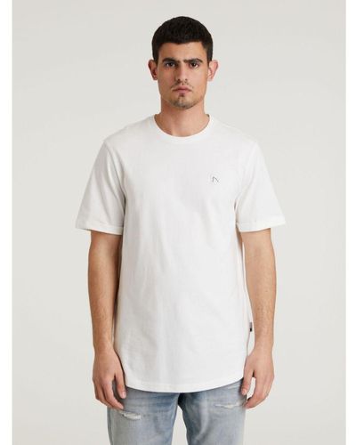 Chasin' Chasin Eenvoudig T-shirt Bro - Wit