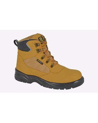 Grafters Rondon Waterproof Safety Boots - White