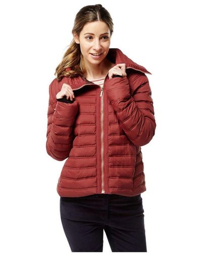 Craghoppers Ladies Moina Thermoelite Insulated Shell Jacket - Red