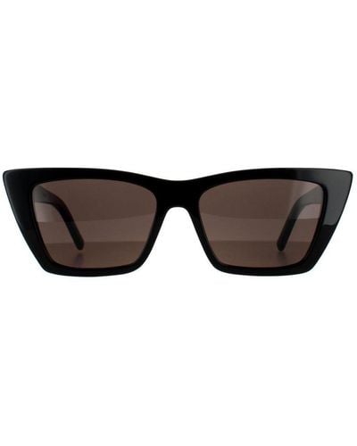 Saint Laurent Cat Eye Sunglasses - Brown