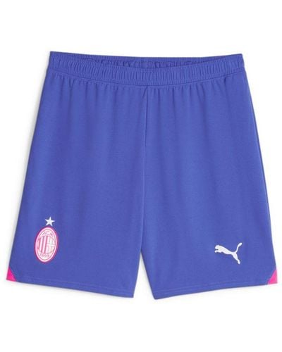 PUMA Ac Milan Football Shorts - Blue