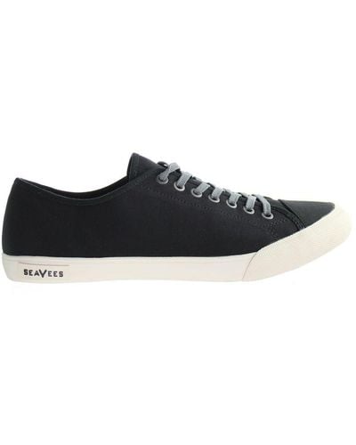 Seavees Army Issue Trainer Standard Nylon Shoes - Black