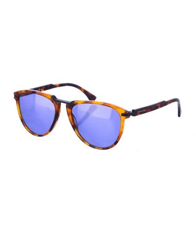 Armand Basi Ab12311 Oval Shaped Sunglasses - Blue