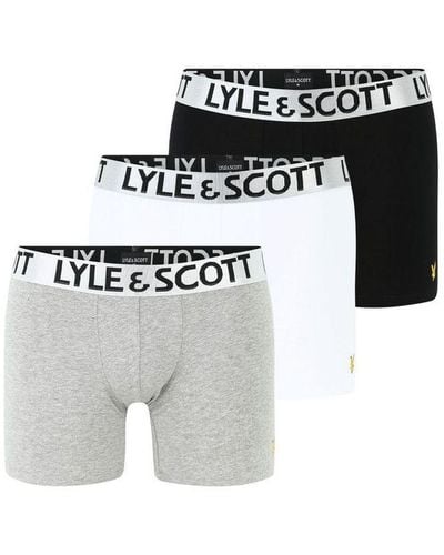 Lyle & Scott Onderbroeken Christopher 3-pack Boxers Multi - Meerkleurig