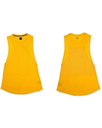 Supra Borrowed Muscle Tank Top Casual Training Vest 192182 811 Textile - Yellow