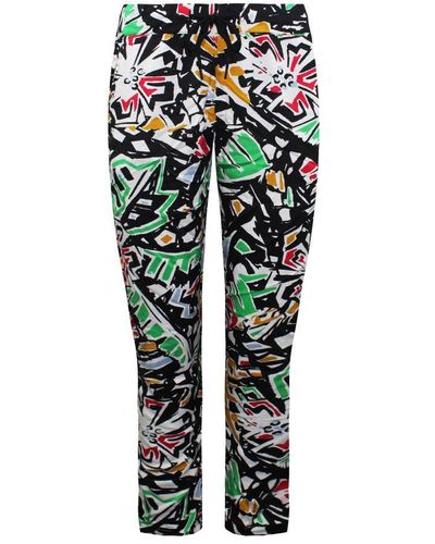Vans Off The Wall Drawstring Waist Multicoloured Printed Trousers V5Izblk