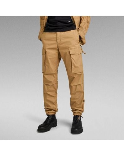 G-Star RAW G-Star Raw Core Regular Cargo Trousers - Natural