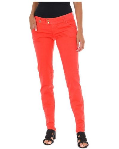 Met Trousers K-chino Cotton - Red