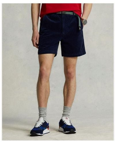 Polo Ralph Lauren Trailsters Corduroy Hiking Shorts - Blue