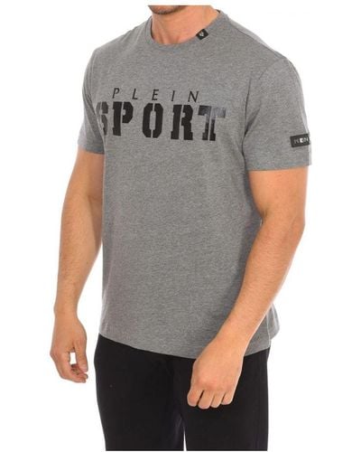 Philipp Plein Tips400 Short Sleeve T-Shirt - Grey