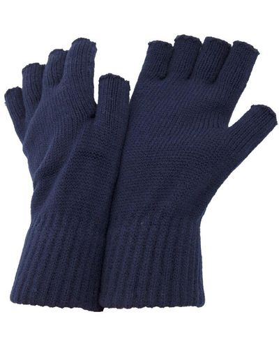 floso Fingerless Winter Gloves () - Blue