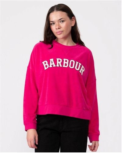 Barbour Bracken Sweatshirt - Pink