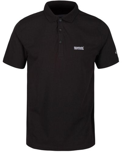 Regatta Sinton Lightweight Polo Shirt () - Black