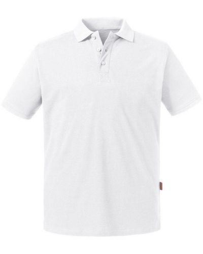 Russell Pure Organic Polo () - White