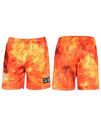 PUMA Alife Drycell Soccer Jersey Shorts Grenadine 570460 07 R9d Textile - Orange